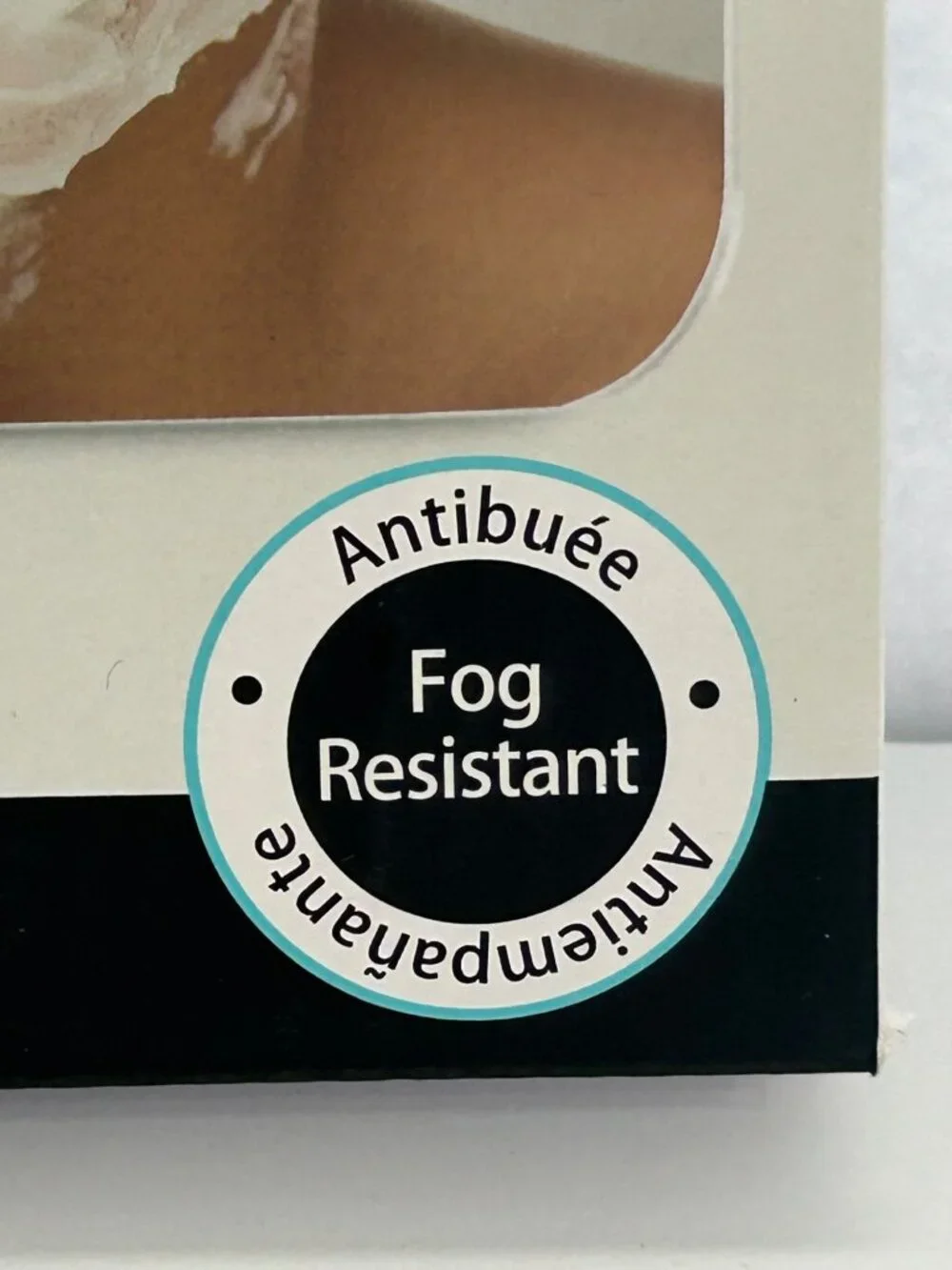 VISO Frameless Fog-Resistant Shower Mirror w/ Integrated Razor Hook NEW in box